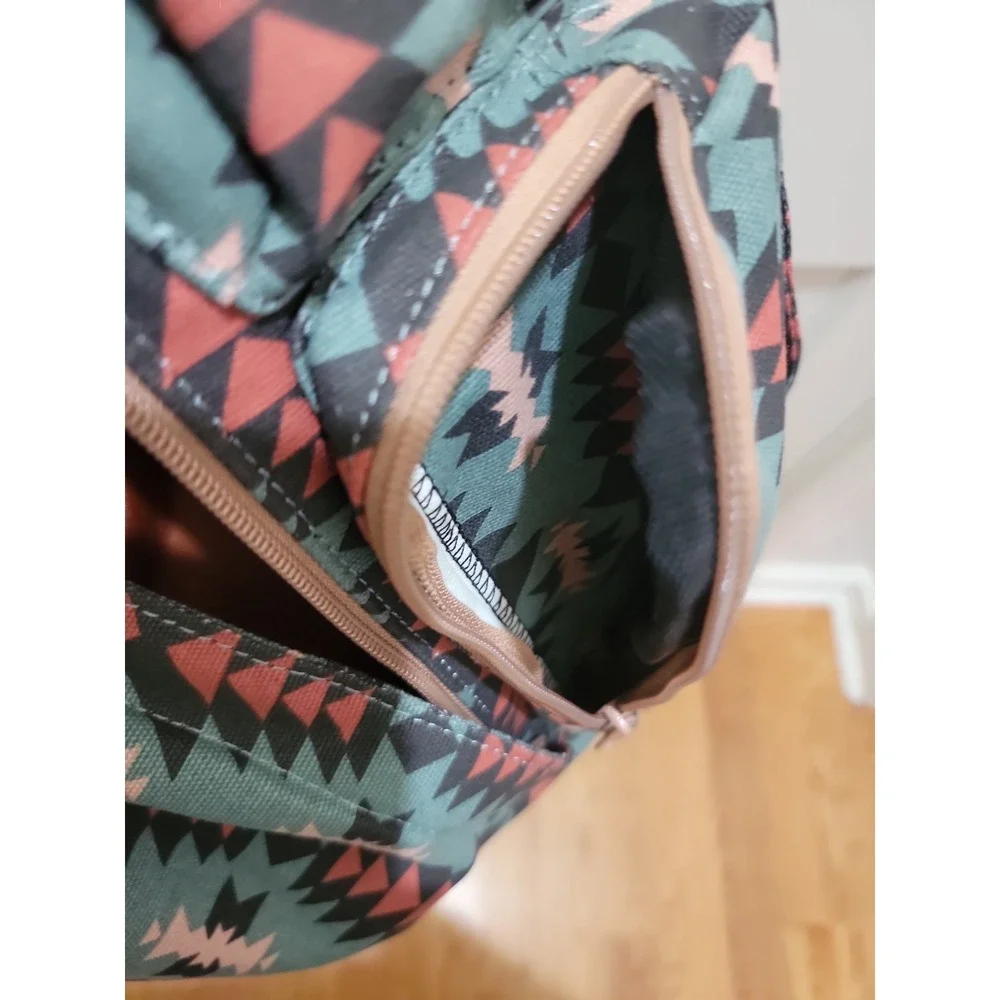 KAVU Original Rope Sling Bag Crossbody Backpack Mojave Dunes Aztec Travel NWOT